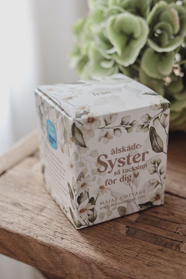 Candle lantern "Beloved Sister" - Majas Cottage