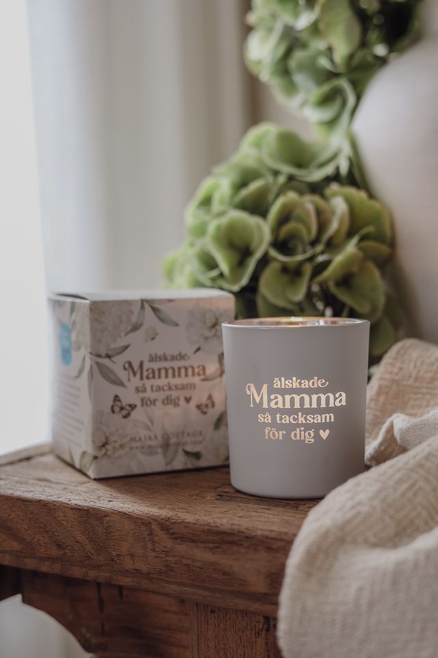 Candle lantern "Mommy dearest" - Majas Cottage