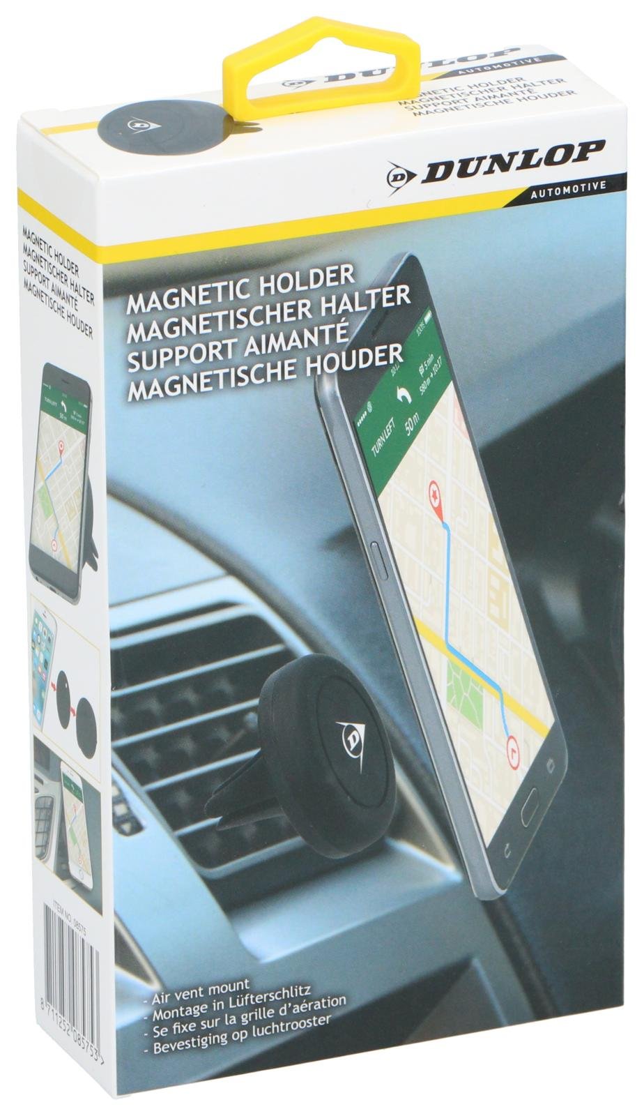 DUNLOP Magnetisk Biltelefonhållare – Stabil Mobilhållare för Bil - 2