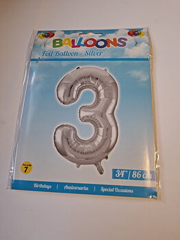 Folieballong -3