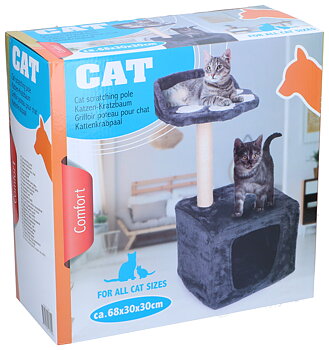 Klösstång 68x30x30 cm – Stabil & Hållbar Klösmöbel för Katt