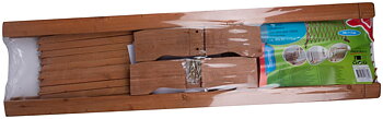 Hundstaket 90x30–117 cm – Justerbar & Säker Avgränsning för Hund