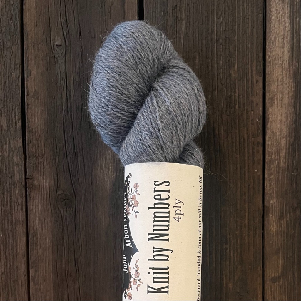 KNIT BY NUMBERS 4ply, NAVY 125