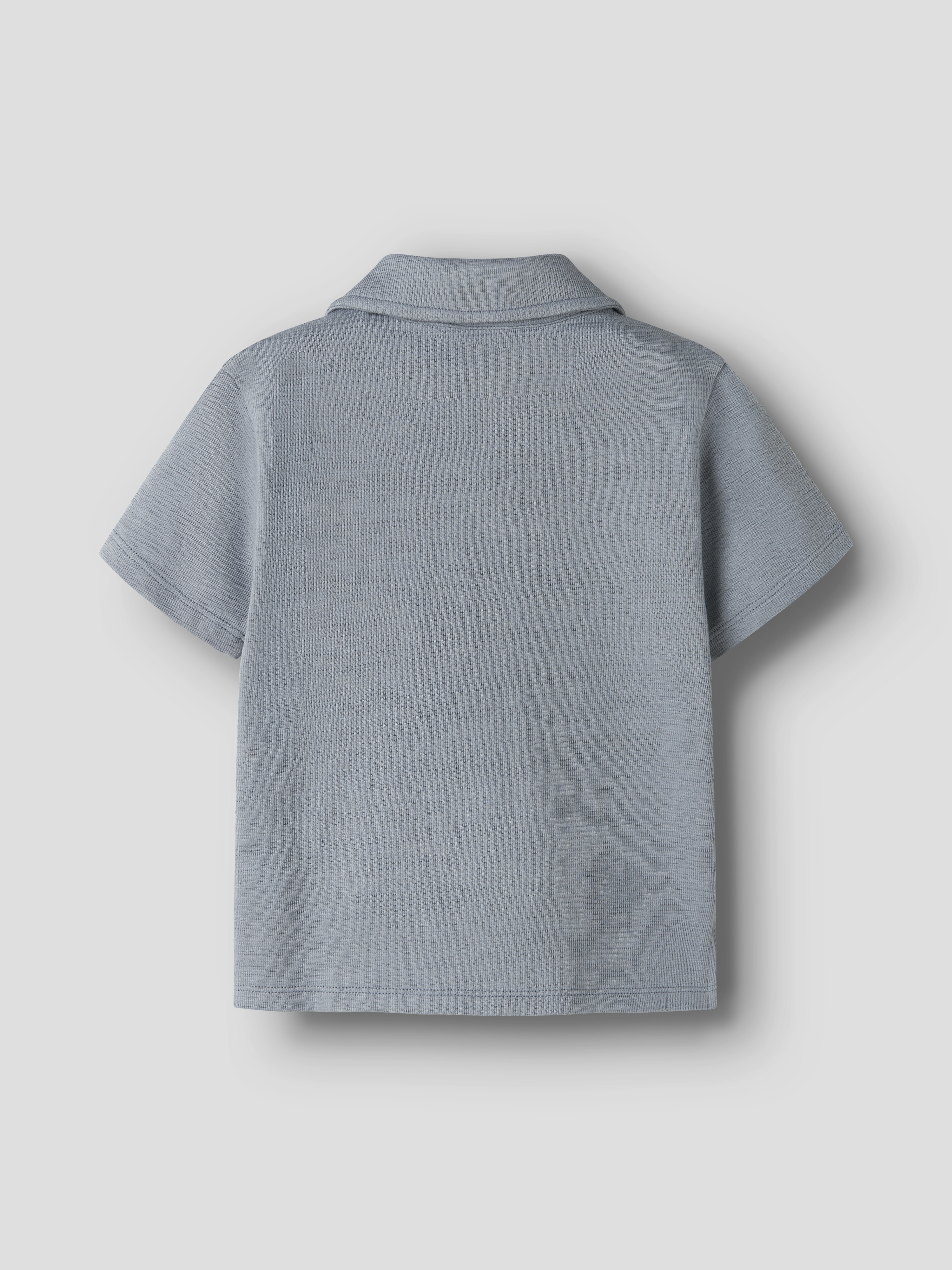  NMMFALK SS LOOSE POLO TOP LIL Tradewinds - 2