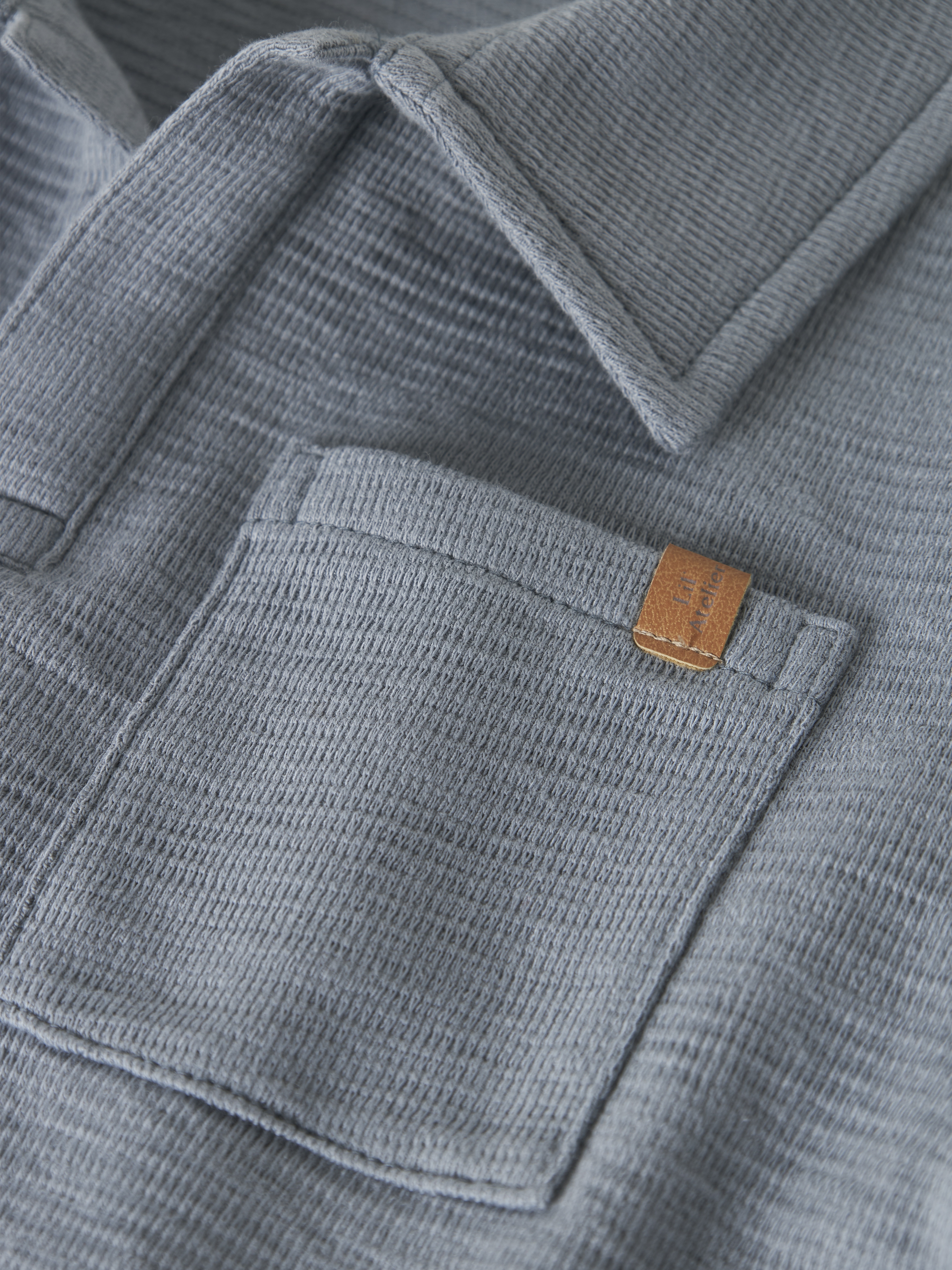  NMMFALK SS LOOSE POLO TOP LIL Tradewinds - 3