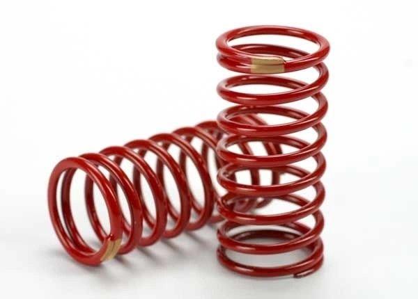 Traxxas Stötdämparfjädrar GTR Röd (2.6 Gul) (2)