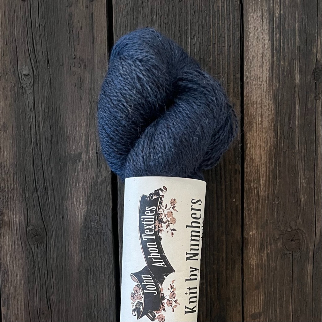 KNIT BY NUMBERS 4ply, NAVY 122