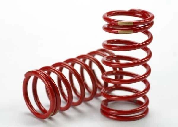 Traxxas Stötdämparfjädrar GTR Röd (3.8 Guld) (2)
