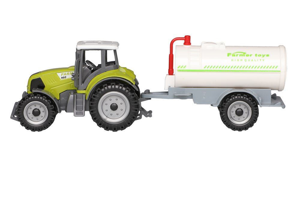Traktor med släp 18cm - 3