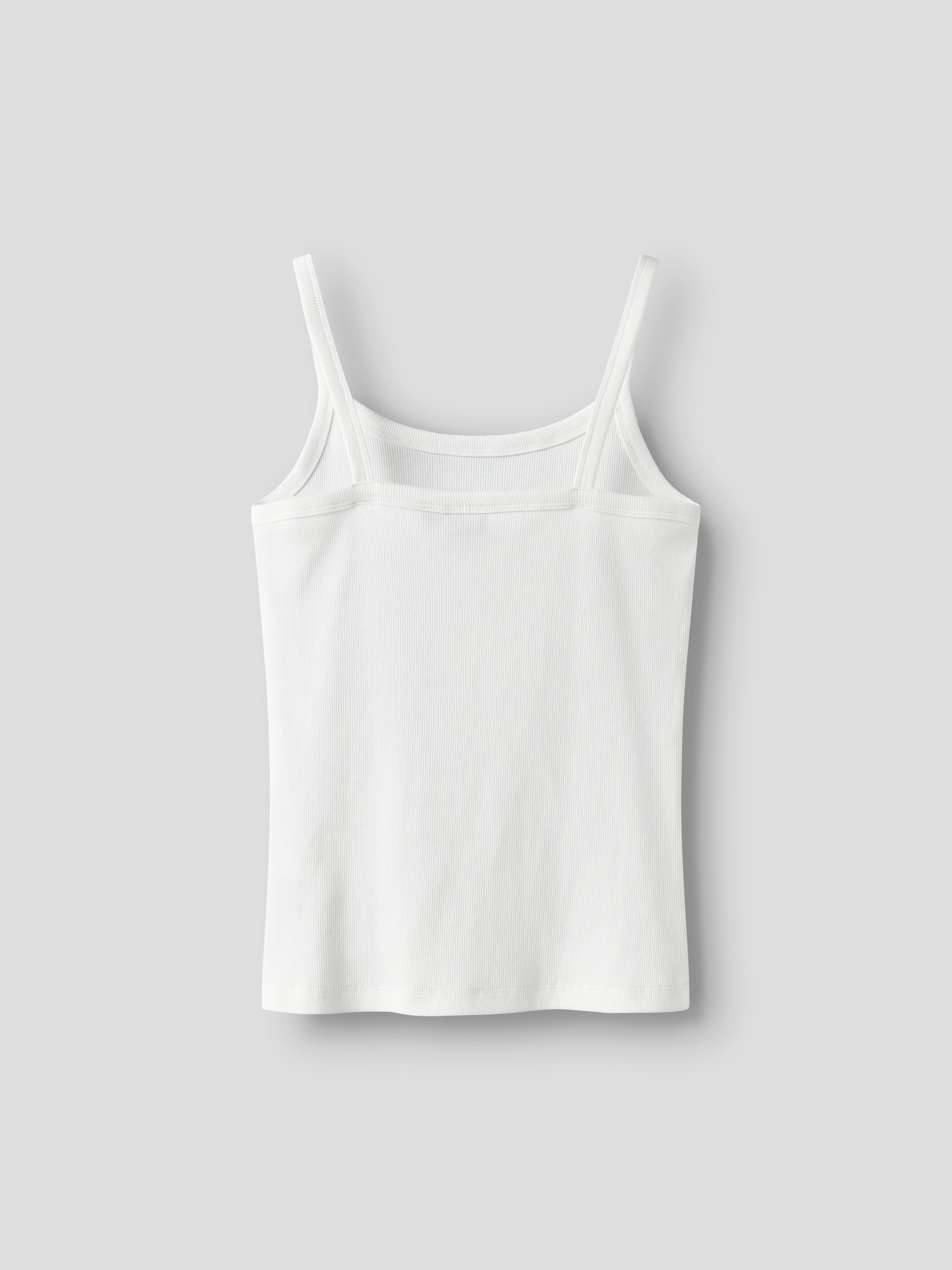 NLFHINAJA STRAP TOP NOOS Bright White - 2