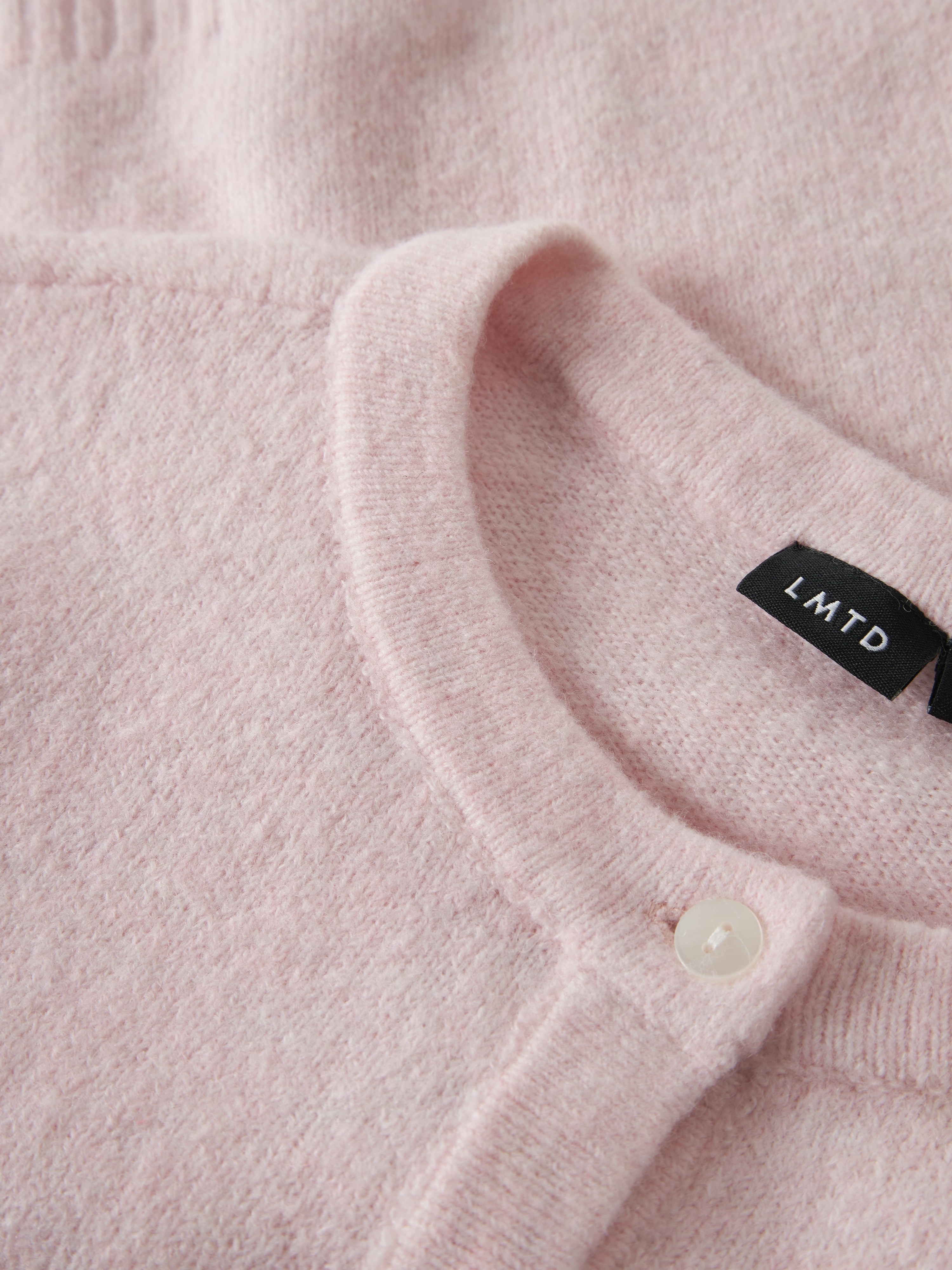 NLFBYNT LS KNIT CARDIGAN Pink-A-Boo - 3