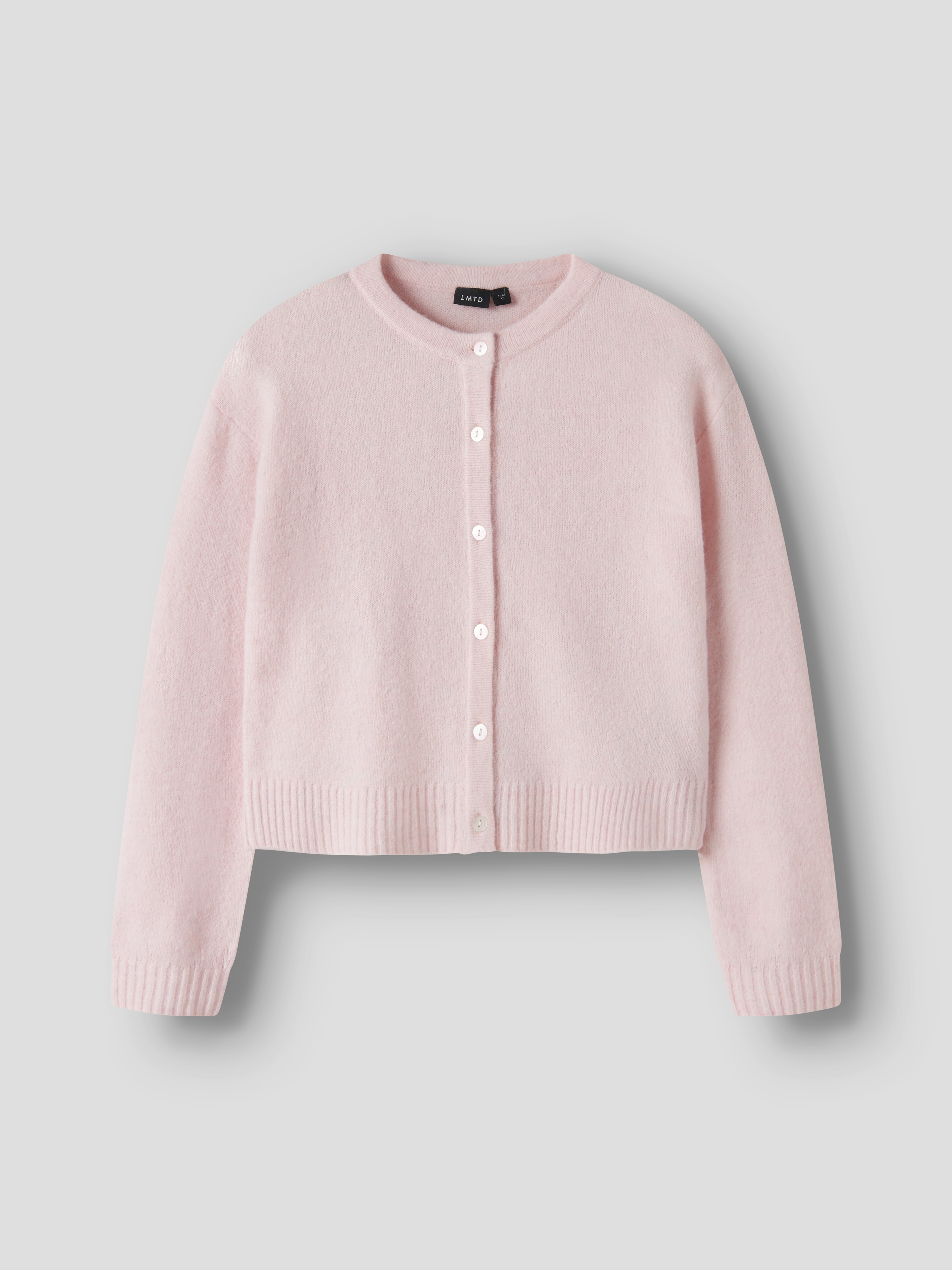 NLFBYNT LS KNIT CARDIGAN Pink-A-Boo