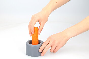 ALPINA Spiral Peeler Ø8,5x5,5 cm – Skapa Dekorativa Grönsaksspiraler Enkelt