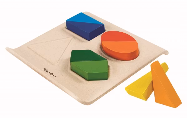 Form pussel / Vändbar- Plan Toys 