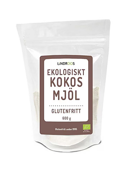 Kokosmjöl 600g Lindroos