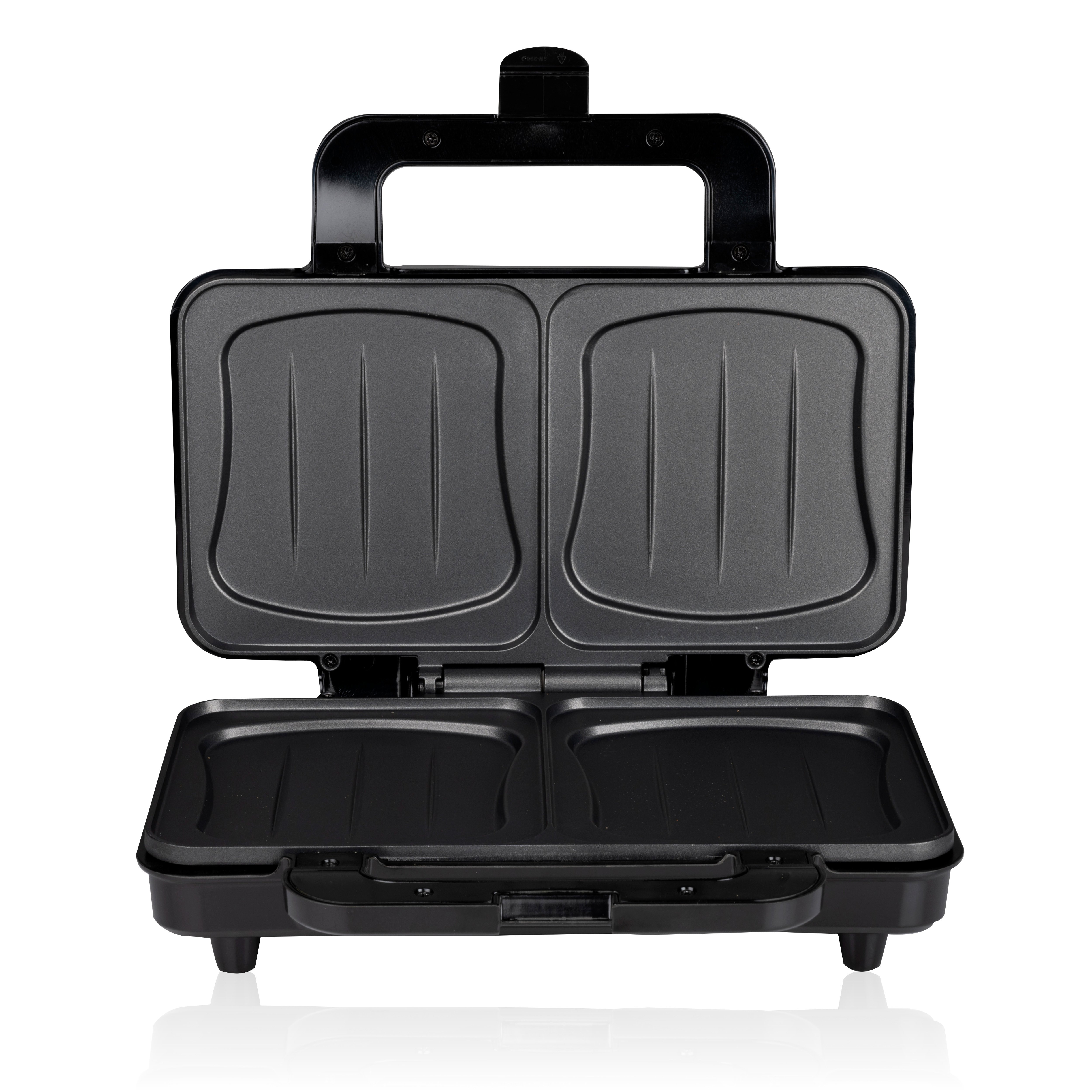 ALPINA Smörgåsmaskin XL 900W – Extra Stor Grillplatta 28,5x15,2 cm
