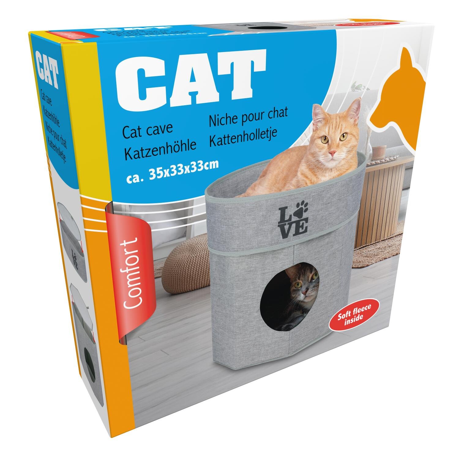 Katthåla / Cat Cave 33 x 33 x 35 cm