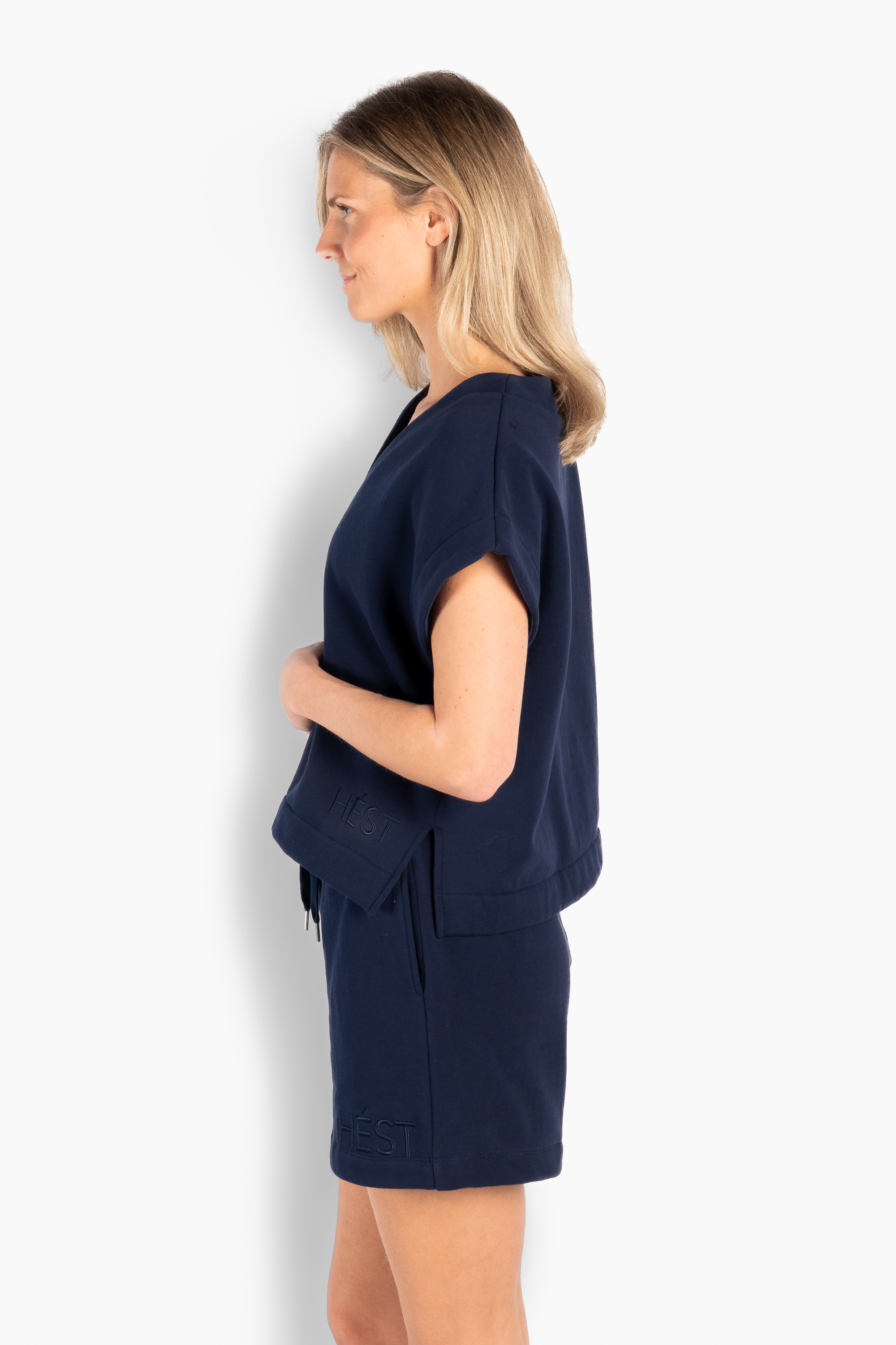 Gabriela Top - Navy Blazer - HÉST