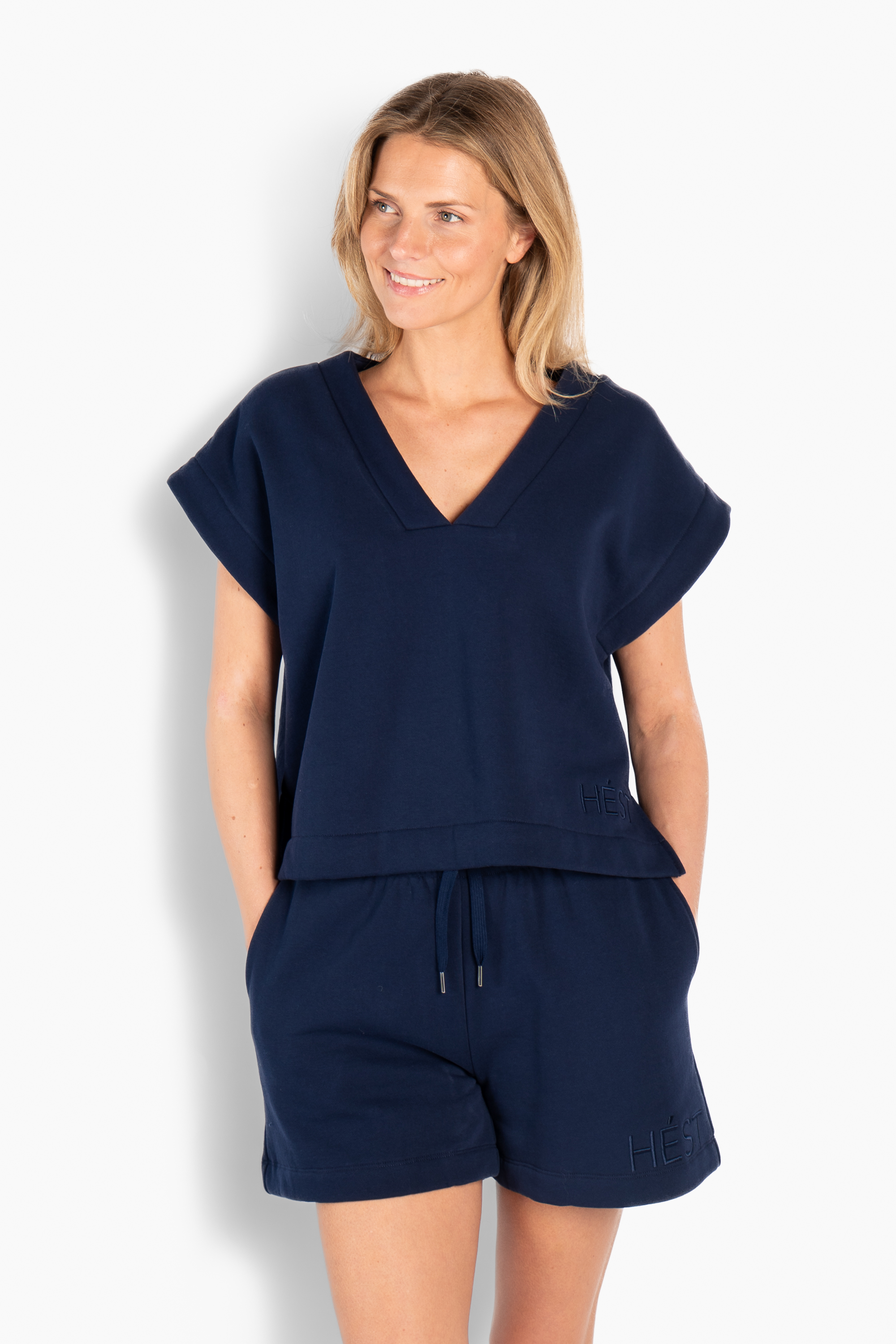 Gabriela Top - Navy Blazer - HÉST