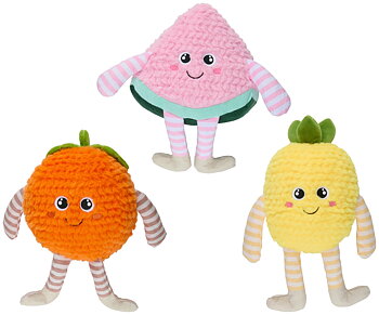 Hundeleksak Mjukis Fruktfigur