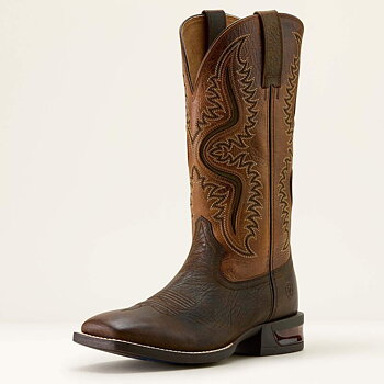 Captivate Wide Square Toe Western Boot