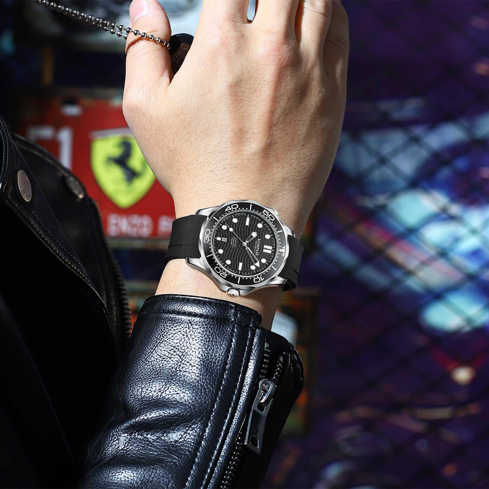 Kompass Ocean Pilot Black - 8