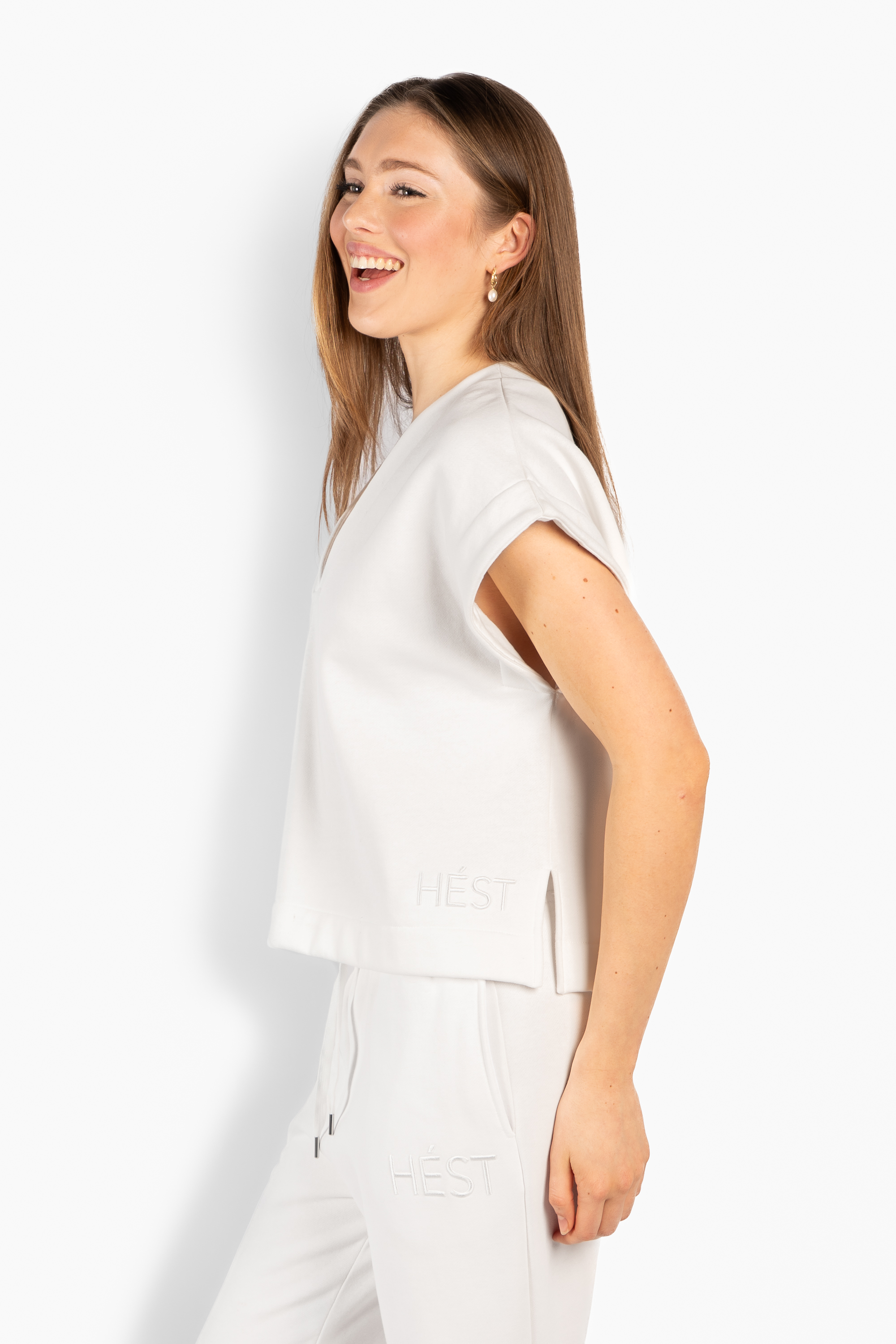 Gabriela Top - White Alyssum - HÉST