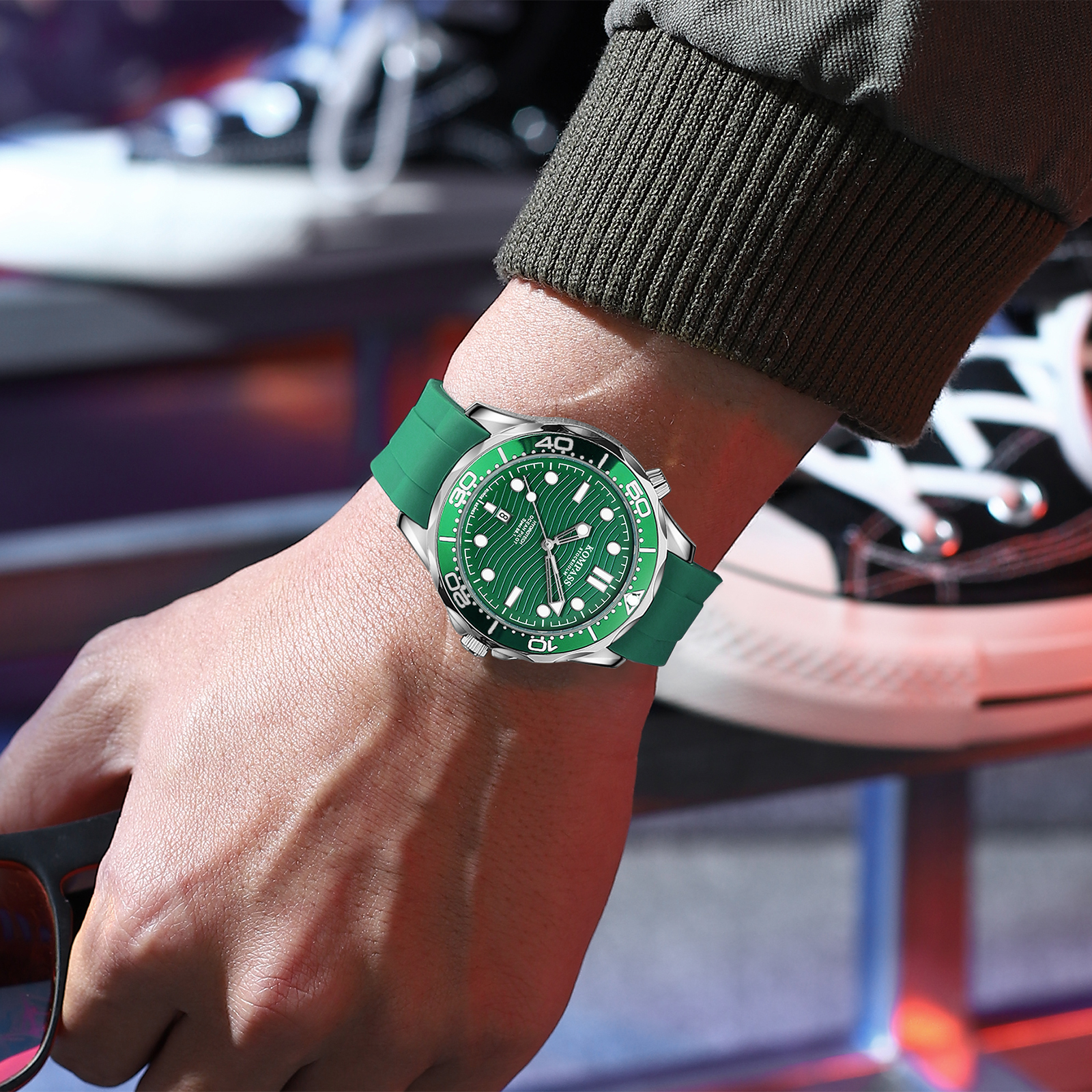 Kompass Ocean Pilot Green - 7