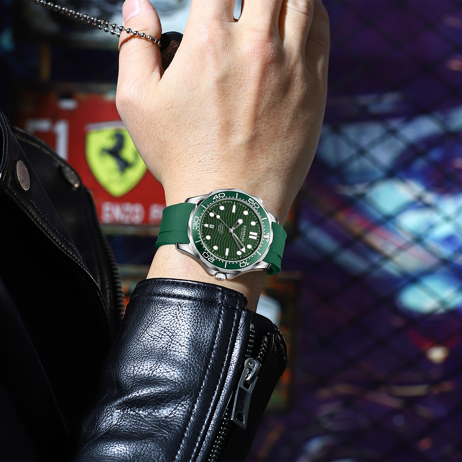 Kompass Ocean Pilot Green - 8