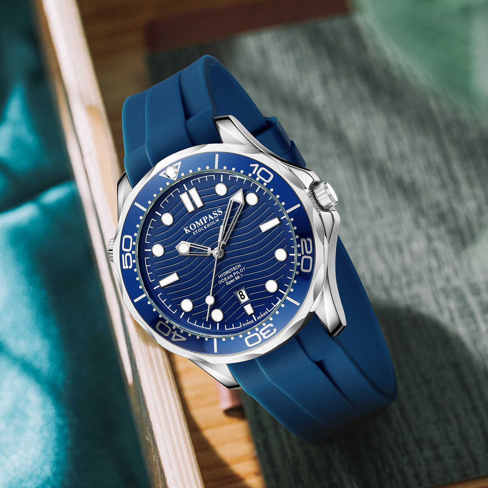 Kompass Ocean Pilot Blue - 4