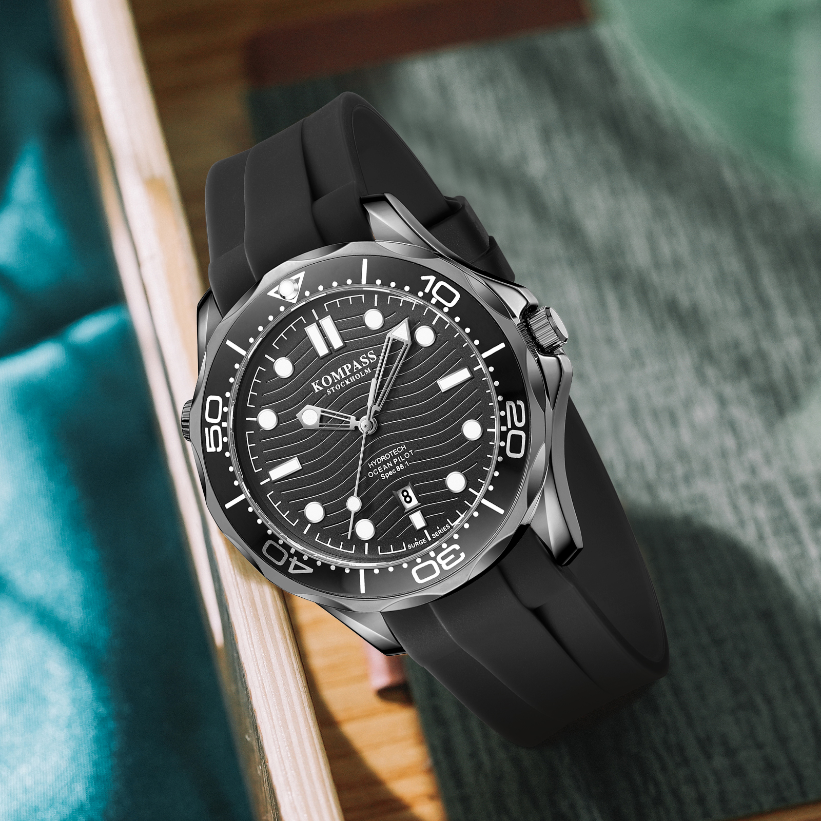 Kompass Ocean Pilot Full Black - 4