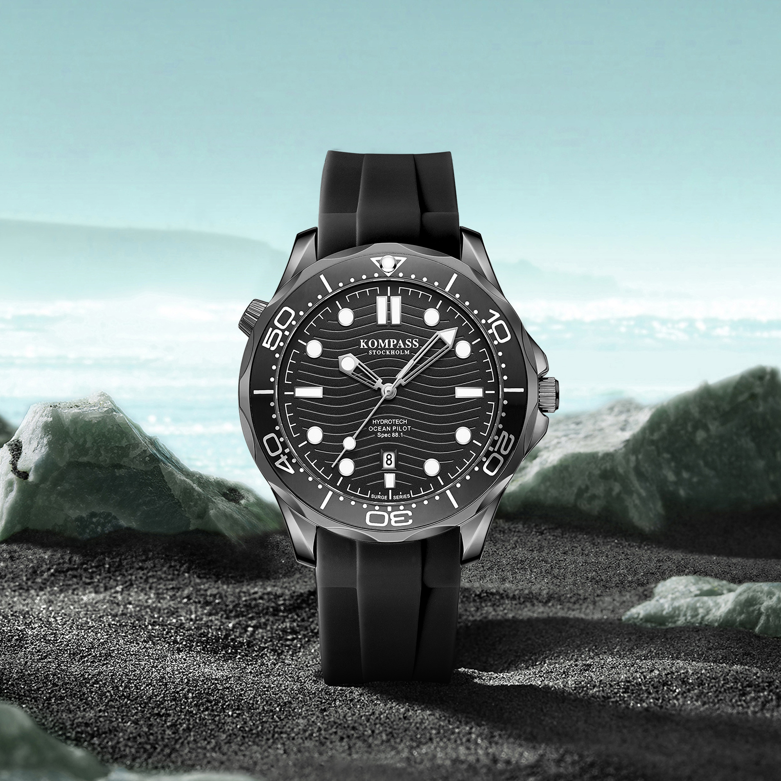 Kompass Ocean Pilot Full Black - 5