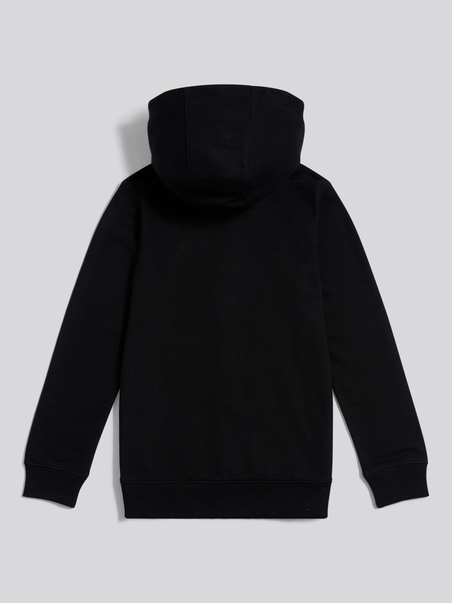 BADGE LB ZIP THROUGH HOODIE Black - 2