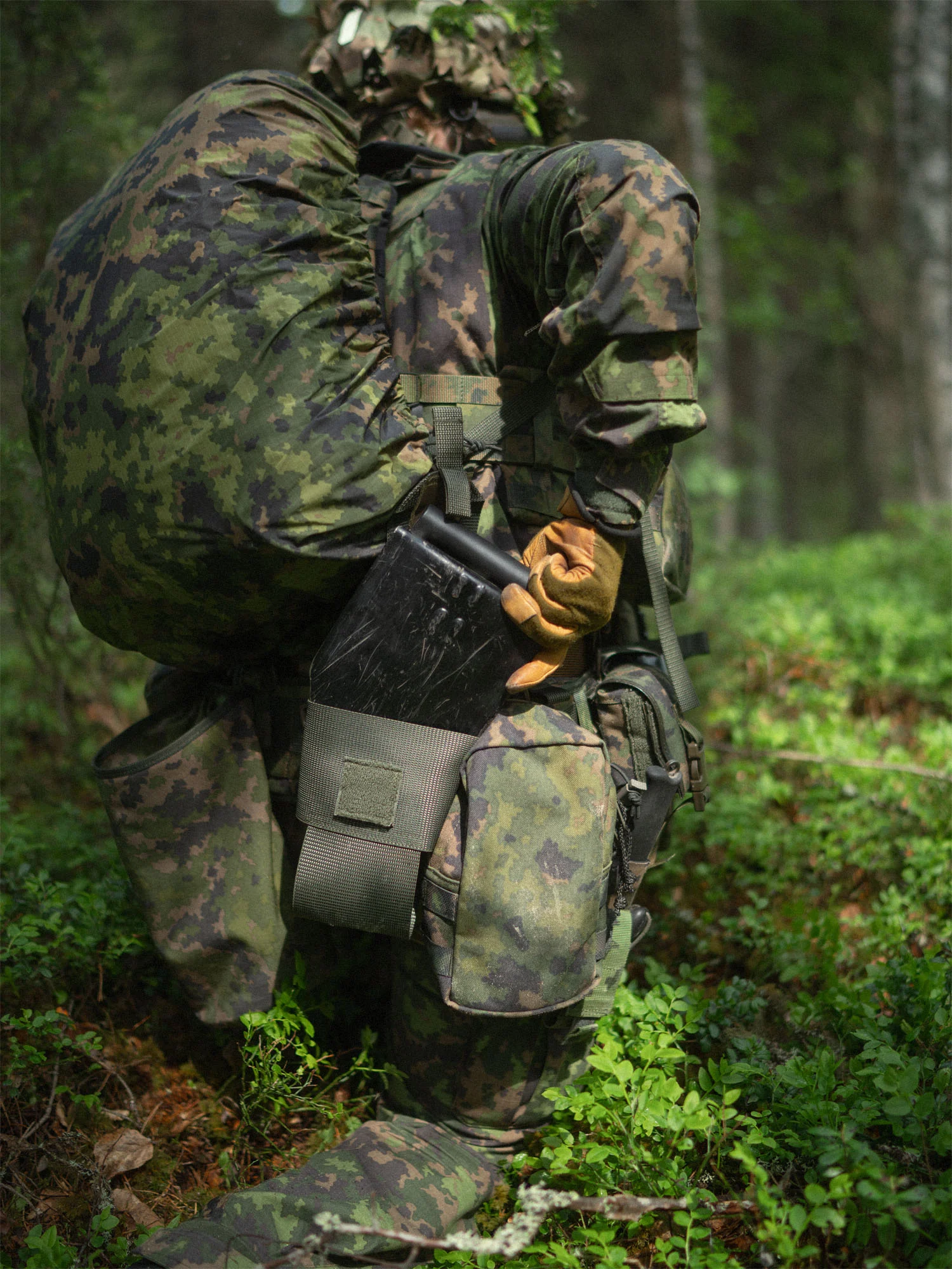 Savotta Trifold E-tool pouch  - 7