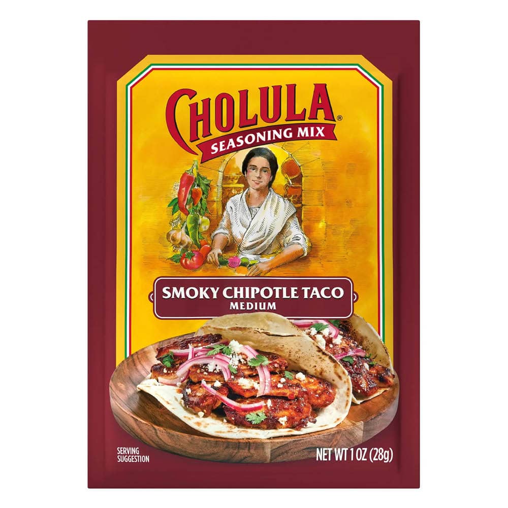 Cholula Smoky Chipotle Medium Taco Mix 28g