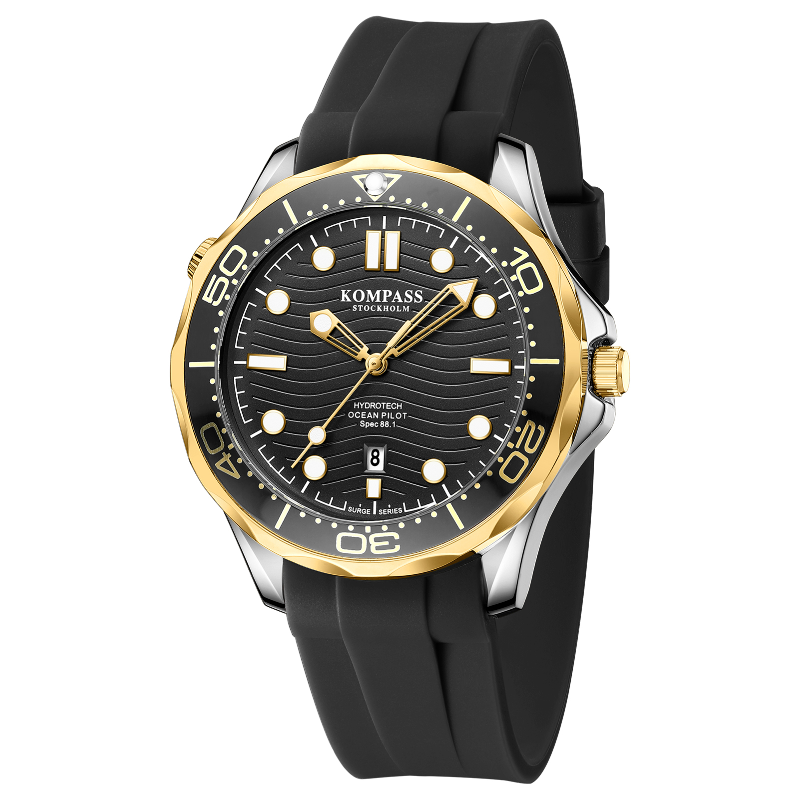 Kompass Ocean Pilot Gold Black - 3