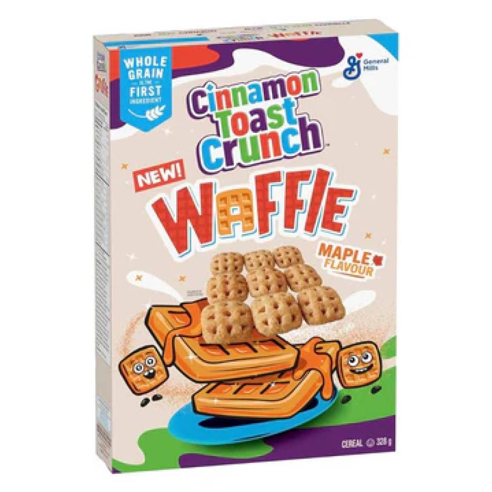 Cinnamon Toast Crunch Waffle Maple Flavour 328g