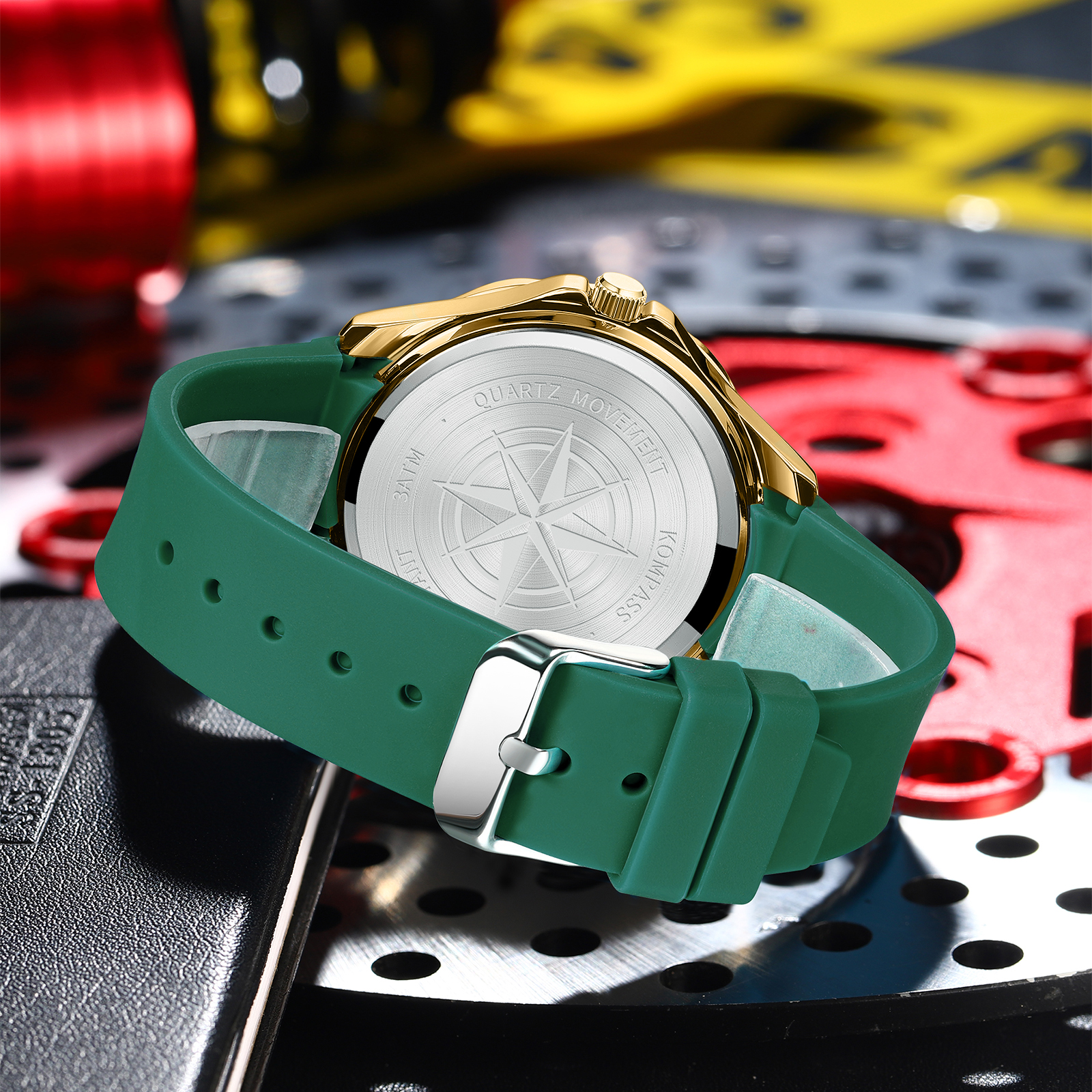 Kompass Ocean Pilot Gold Green - 10