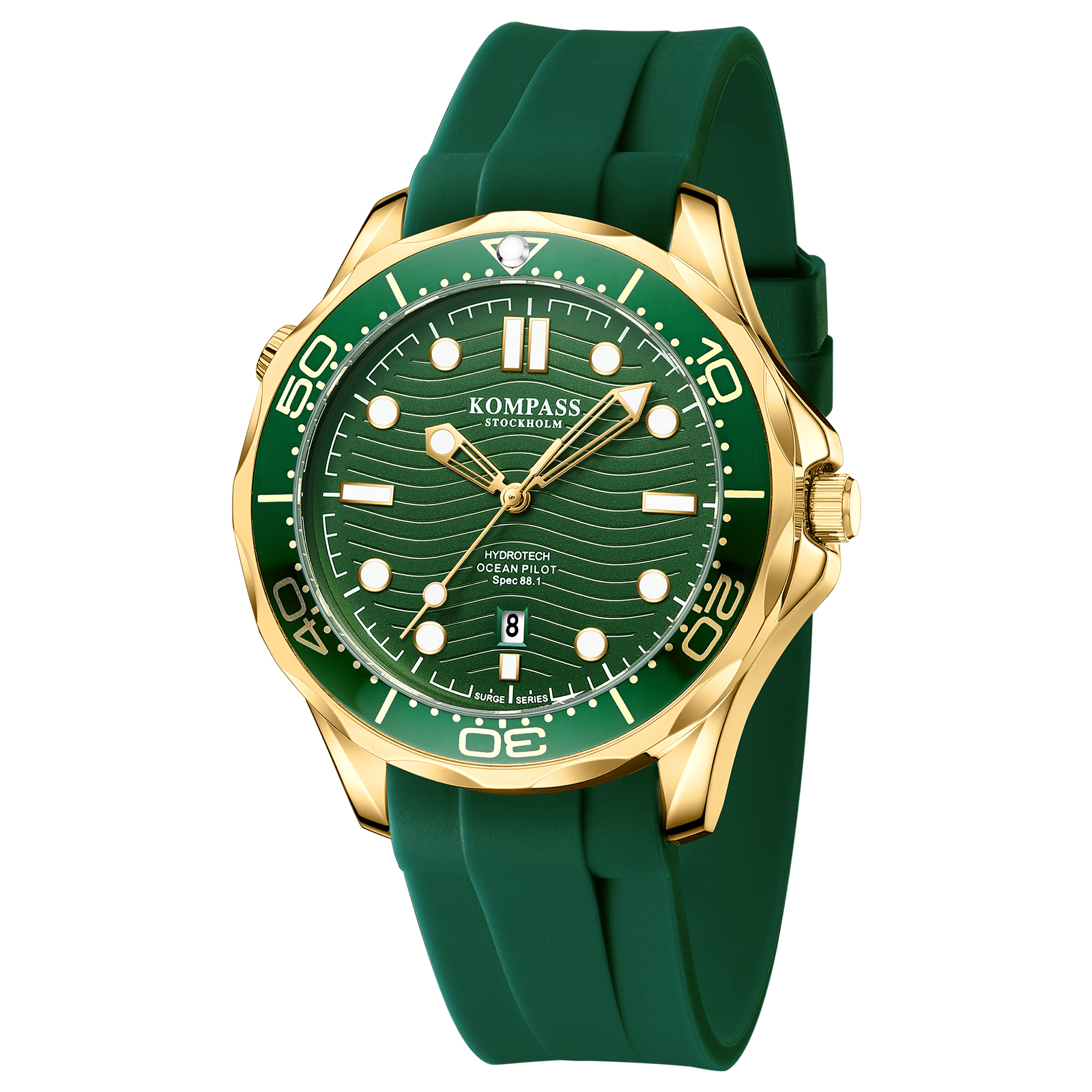 Kompass Ocean Pilot Gold Green - 3