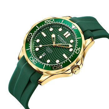Kompass Ocean Pilot Gold Green