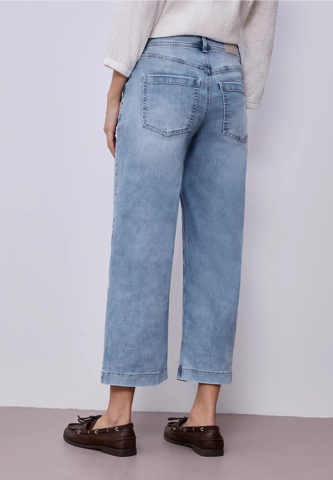 QR Style Emee Wide Leg HW - L30 - Street One