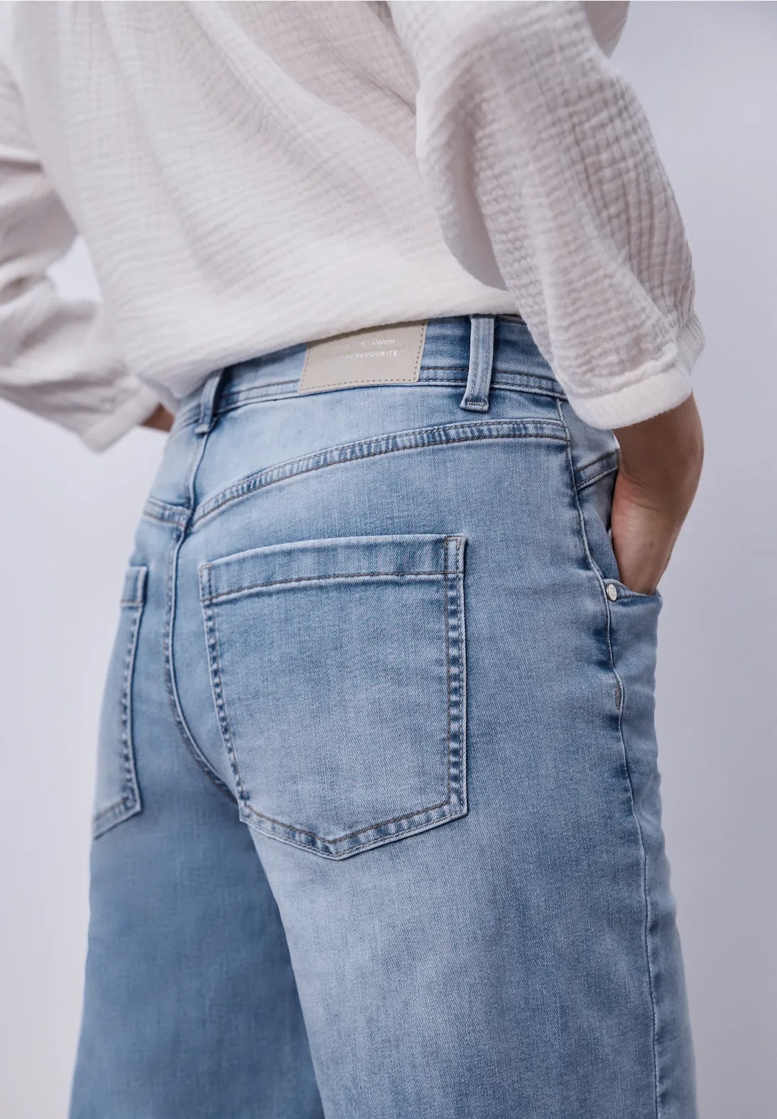 QR Style Emee Wide Leg HW - L30 - Street One - 4