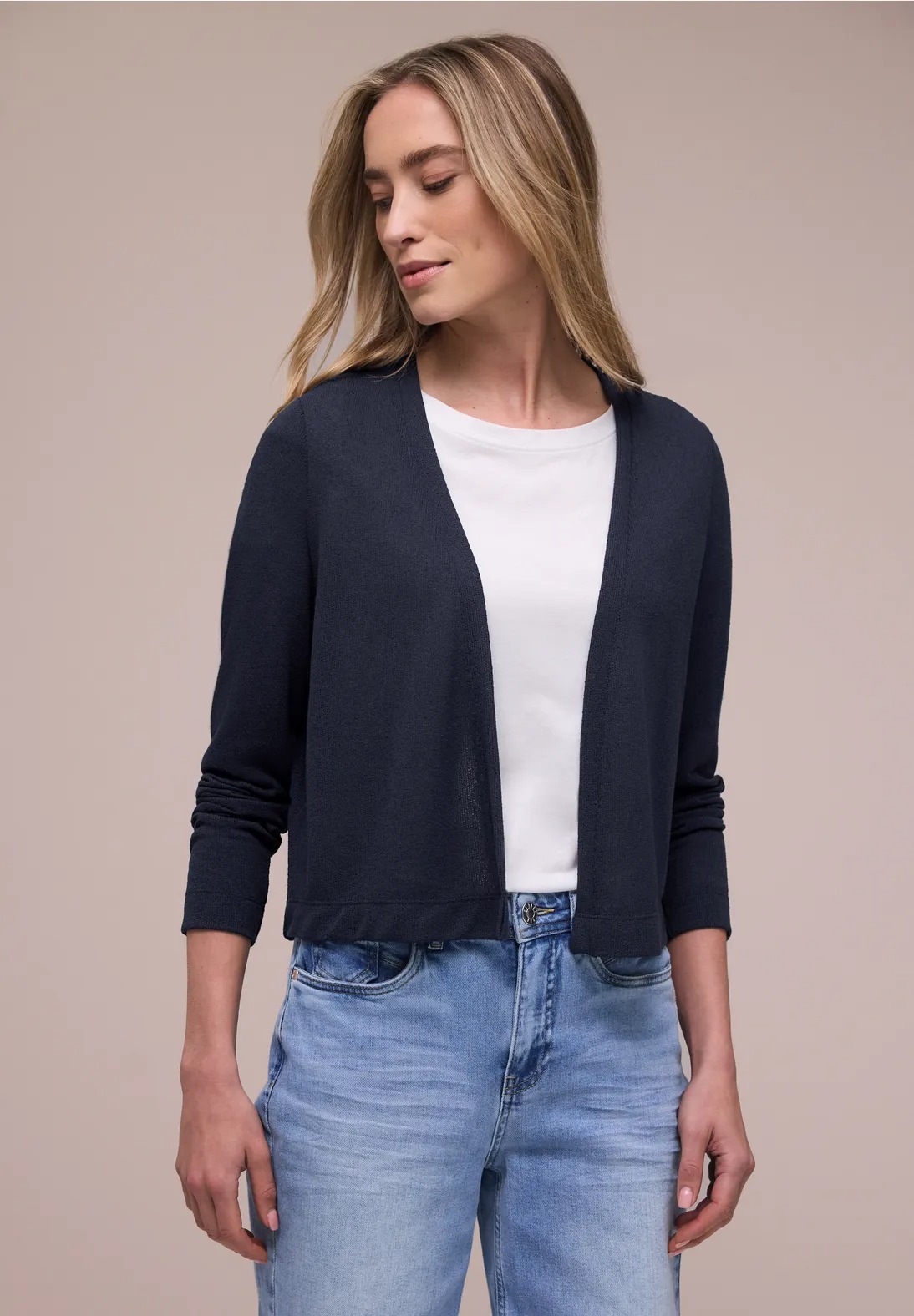 QR Nette New Summer Knit - Shadowed Navy - Street One