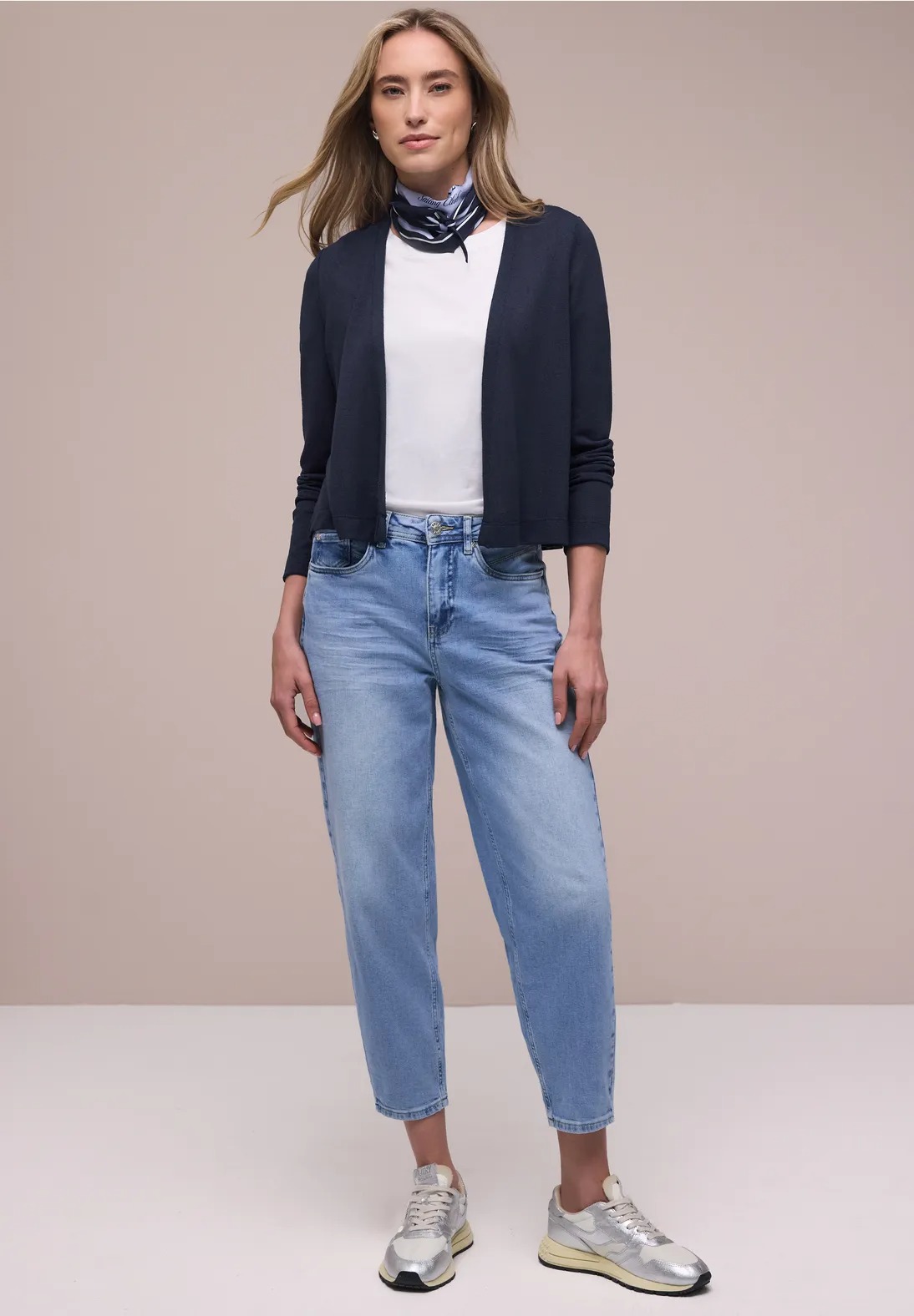 QR Nette New Summer Knit - Shadowed Navy - Street One
