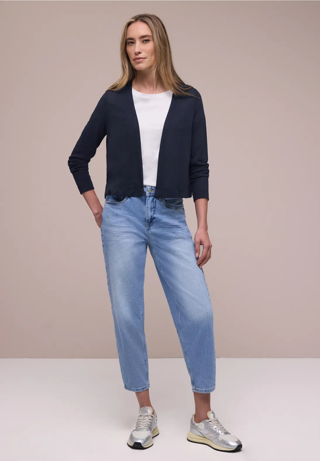 QR Nette New Summer Knit - Shadowed Navy - Street One - 3