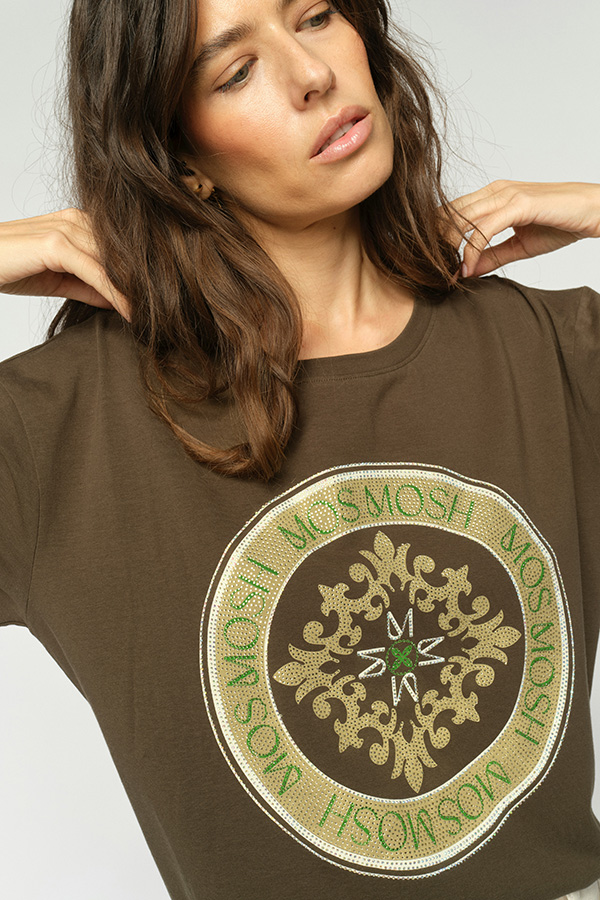 Mos Mosh - MMJudd O-SS Tee Olive Night