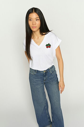 MMSilao V-SS Tee White