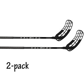 SALMING Rush Raven 30 black/white 2-pack