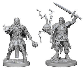 Human Male Cleric Pathfinder Deep Cuts Miniatures