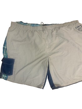 Badshorts blå/grön beiga från Maxfort  8XL 